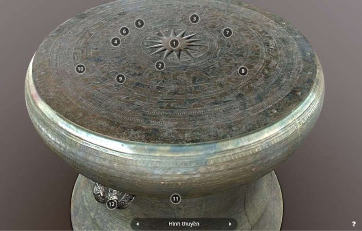  Bảo vật 3D: Kết nối thời gian, không gian cùng di sản văn hoá 