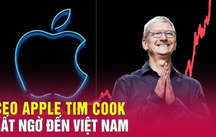 CEO Apple Tim Cook đến Việt Nam