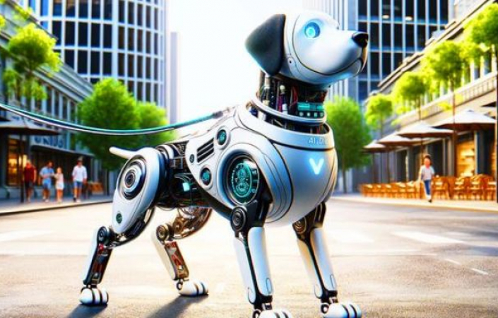 Chó AI dẫn đường: Hỗ trợ người khiếm thị