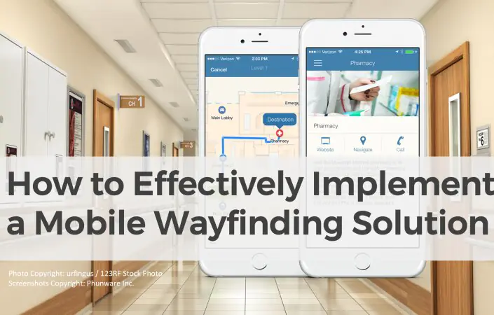 Di chuyển dễ dàng hơn trong bệnh viện bằng công nghệ dẫn đường trong nhà