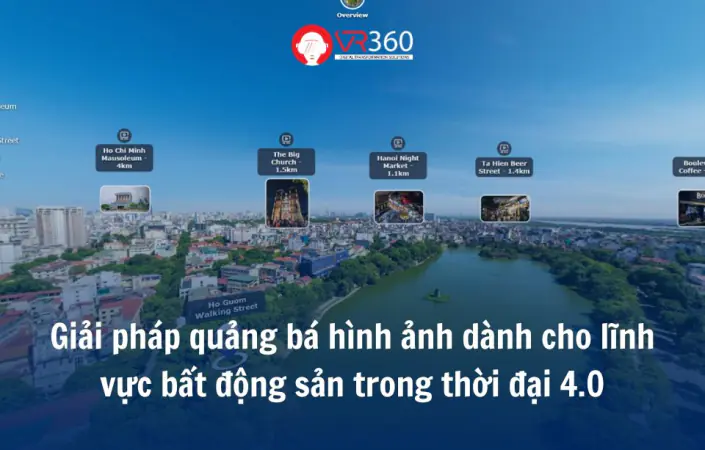 Giải pháp quảng bá hình ảnh dành cho lĩnh vực bất động sản trong thời đại 4.0