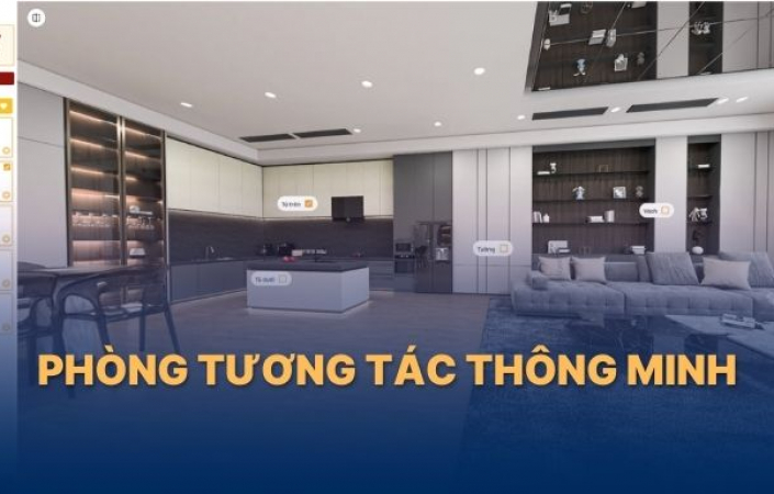 Phòng tương tác thông minh: Đột phá mới trong lĩnh vực Nội thất