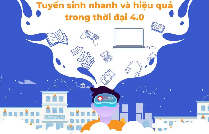 Thu hút sinh viên và tuyển sinh từ xa bằng công nghệ thực tế ảo VR