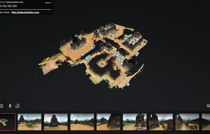 Tìm hiểu về khu di tích Thánh địa Mỹ Sơn được số hóa bằng công nghệ thực tế ảo