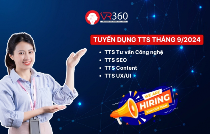 Tin tuyển dụng TTS tháng 9/2024
