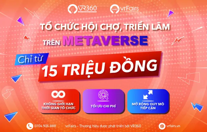 VR360 Giải pháp Thực tế ảo VR, AR, 3D, 360, Map3D, Metaverse