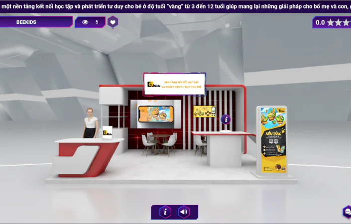 Giải pháp Công nghệ thực tế ảo dành cho Hội chợ - Tiển Lãm