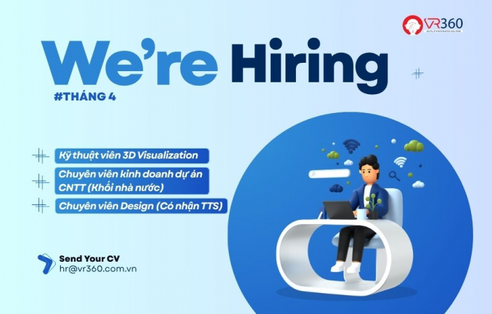 VR360 tuyển dụng tháng 4/2026