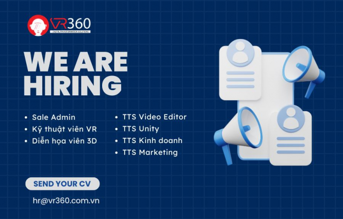 VR360 tuyển dụng tháng 6/2025