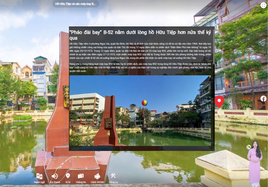 Tính năng vrsmart tourism