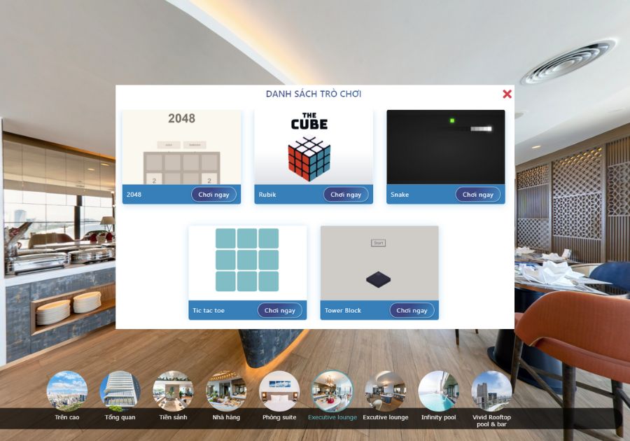 Tính năng vrsmart tourism