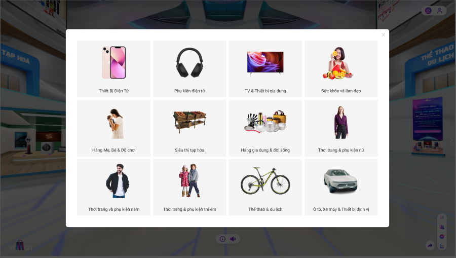 vrMall - Trung tâm thương mại thực tế ảo đầu tiên tại Việt Nam 