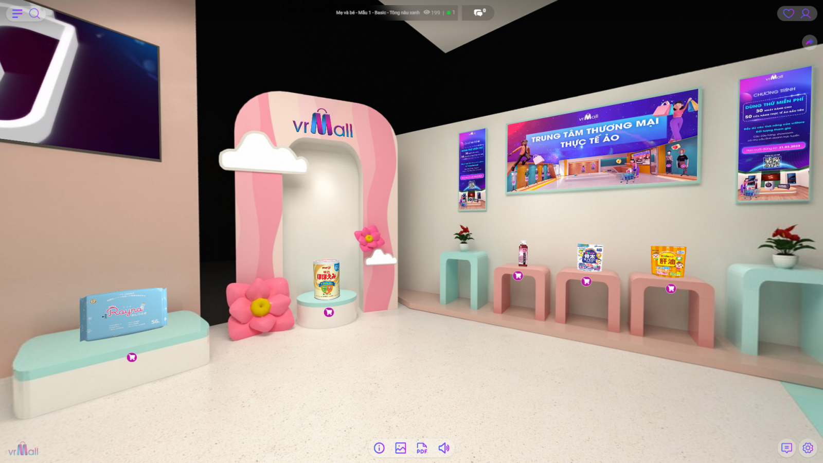 vrMall - Trung tâm thương mại thực tế ảo đầu tiên tại Việt Nam 