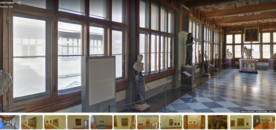 Chuyến tham quan ảo Uffizi