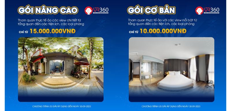 Ưu đãi ngập tràn từ VR360 dành cho Khách Sạn, Resort và Villa trên toàn quốc