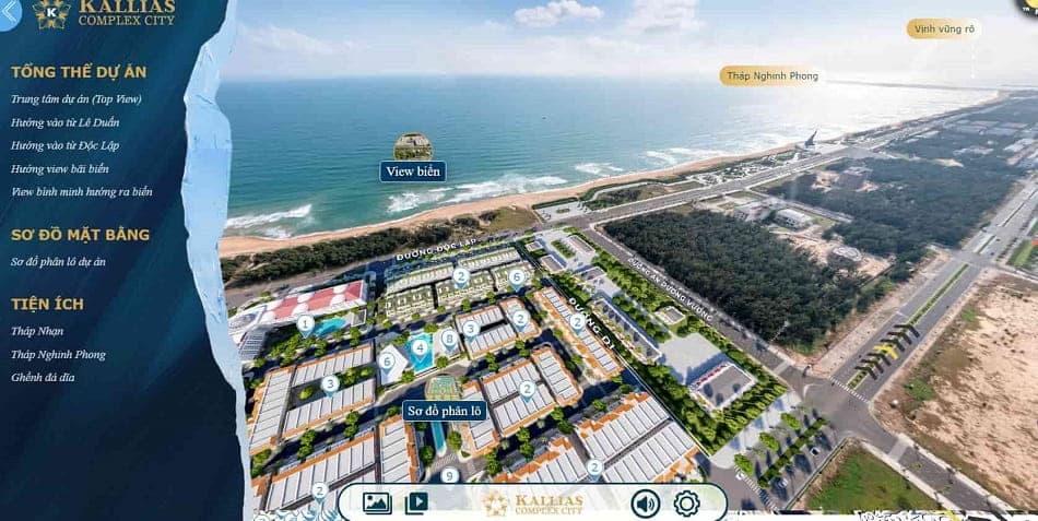 Tour VR360 khu nghỉ dưỡng Kallias Complex City