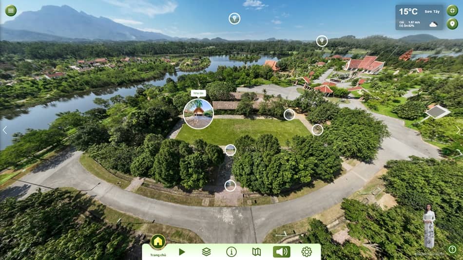 Tour thực tế Làng văn hoá - cách VR360 đã tạo ra trải nghiệm tuyệt vời