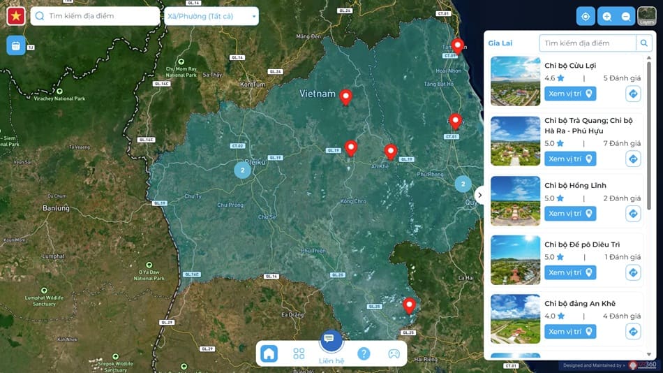 Địa chỉ đỏ Gia Lai