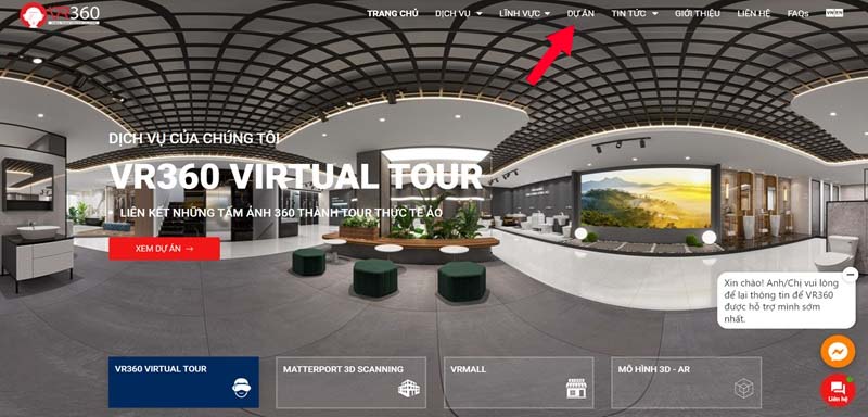 Hướng dẫn sử dụng Virtual Tour