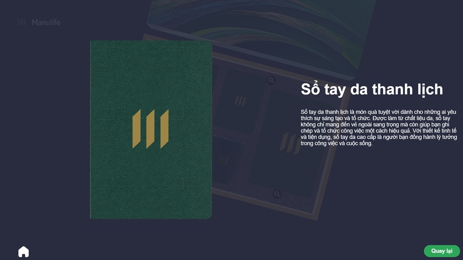 mô hình 3D quà tặng manulife