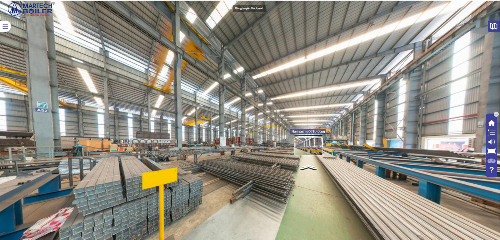 Một số dự án nhà máy thông minh của VR360 thực hiện