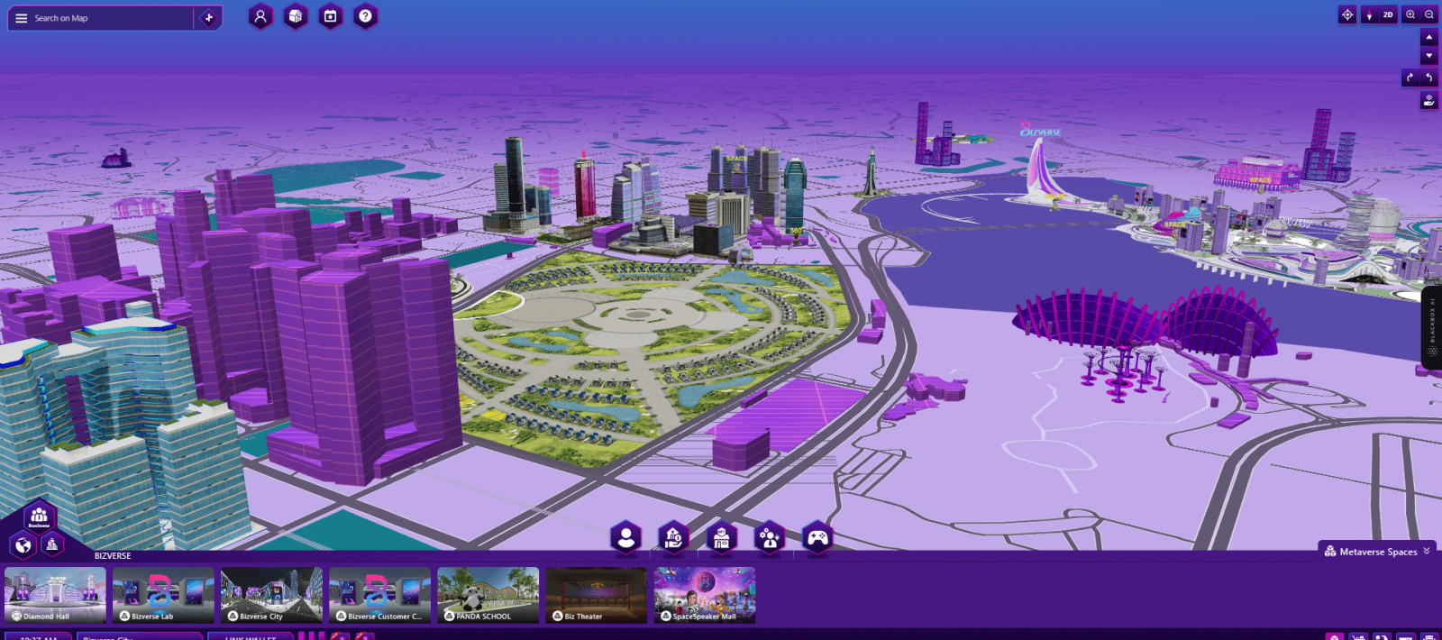 Sa bàn 4D/Map4D và Không gian 3D: