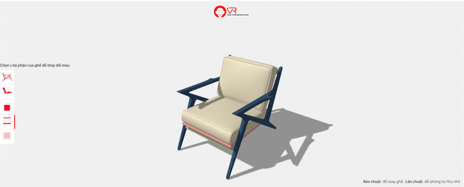 Mô hình 3D vật thể bên trong Không gian 3D