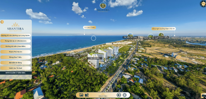 Resort ứng dụng công nghệ Virtual Tour từ VR360