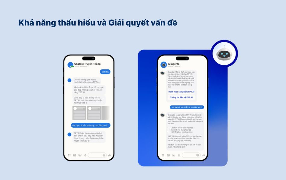Sự khác biệt giữa AI Agent và AI Chatbot: Không chỉ nằm ở tên gọi