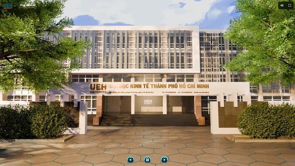 Tham quan Đại học Kinh tế TP.HCM