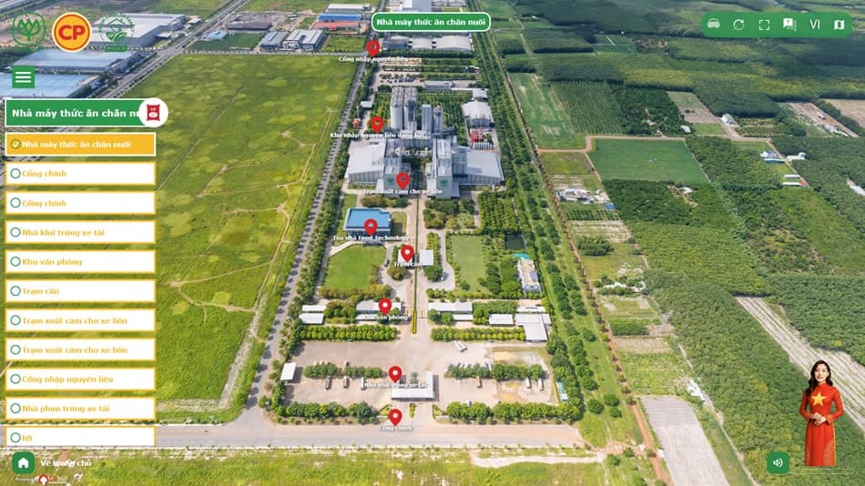 Case Study: Tour 360 Nhà máy C.P. Việt Nam