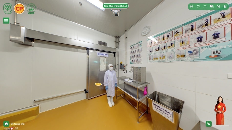 Case Study: Tour 360 Nhà máy C.P. Việt Nam