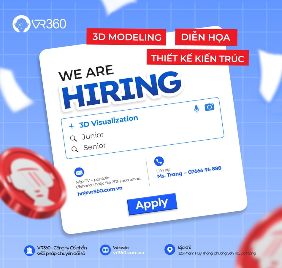 tuyển dụng kỹ thuật viên 3D