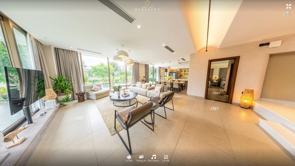 Tham quan ảo villa serenity