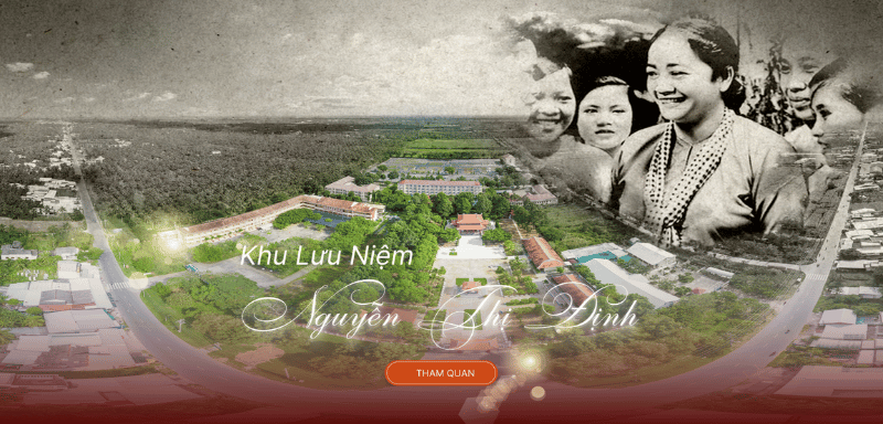 Khu Lưu niệm Nguyễn Thị Định Bến Tre